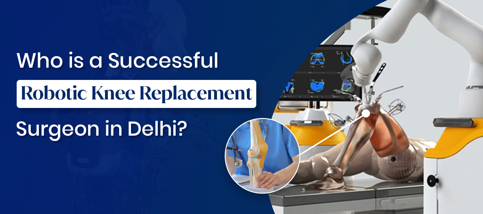 Who is a Successful Robotic Knee Replacemen Surgeon in Delhi?